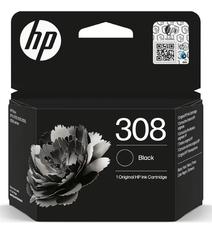 Cartucho de Tinta Original HP nº308/ Negro