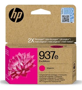 Cartucho de Tinta Original HP nº937e EvoMore/ Magenta