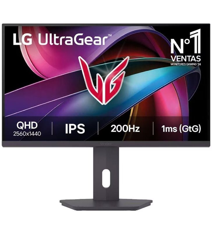 Monitor Gaming LG UltraGear 27G610A-B 27'/ QHD/ 1ms/ 200Hz/ IPS/ Regulable en Altura/ Negro
