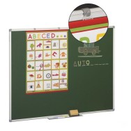 Pizarra estratificada verde Mate 122x200