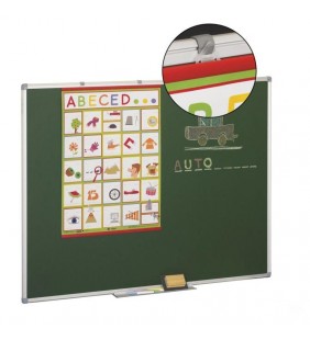 Pizarra estratificada verde Mate 122x360