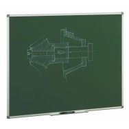 Pizarra lacada verde 90x120. Marco Madera