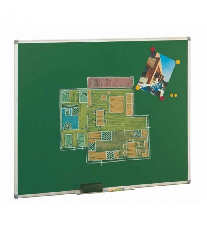 Pizarra acero vitrificado verde 122x100