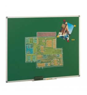 Pizarra acero vitrificado verde 122x150