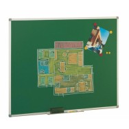 Pizarra acero vitrificado verde 122x360