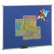 Pizarra acero vitrificado azul 122x300