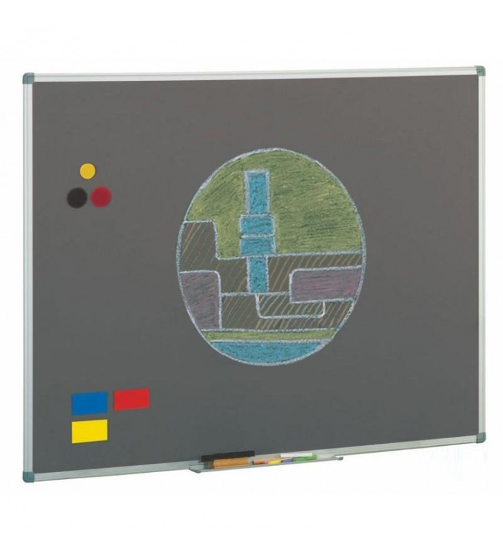 Pizarra acero vitrificado gris 122x244