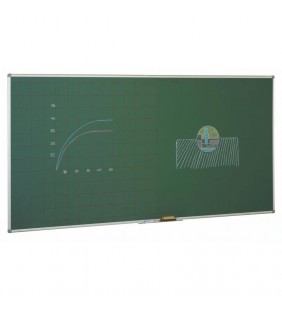 Pizarra cuadriculada preescolar 122x244