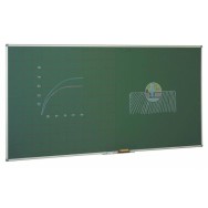 Pizarra cuadriculada preescolar 122x244
