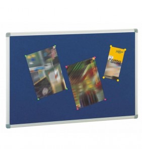 Tablero de corcho ligero tapizado 90x120