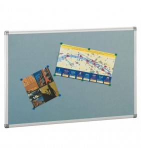 Tablero de corcho solido tapizado 90x120