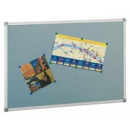 Tablero de corcho solido tapizado 90x150