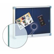 Vitrina tapizada cristal de seguridad 60x80